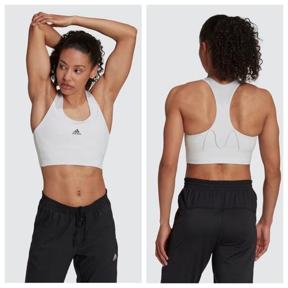 NWT adidas‎ Women's Running Medium Support Pocket Bra Size XS - Picture 1 of 7